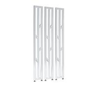 Colonne/Poste de Séparation de Pièce, Paravent Interieur Home Privacy Screens Partition Post, Étude Hôtel Salle Réception Bricolage Ecran Décoration(White,150cm/59in)