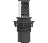 Colonne prise ELEVATOR 1xCEE7/3 1xUSB Charger Strom 2m