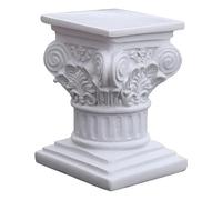 Colonne romaine résine pilier romain piédestal stand extérieur décoration décoration de chronique grecque blanche décor de statue romaine pilier sculpture pour la maison, colonne romaine piédestal
