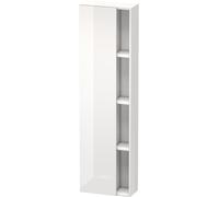 Colonne Salle de Bain Duravit DuraStyle Charnières à droite 1800x500x240mm Noyer foncé/Blanc Mat
