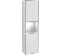 Colonne Salle de Bain Villeroy et Boch Finion 418x1516x270 mm Blanc Mat Laqué G470MTMT