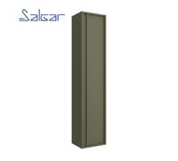 Colonne suspendue 1 porte Attila Green Satin - SALGAR 104246
