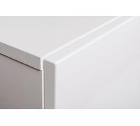 Colonne suspendue - Gris - Collection SWITCH - 1 porte - 30x180 cm - Design contemporain