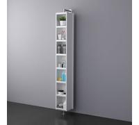 COLONNE TOURNANTE POUR SALLE DE BAINS AVEC TABLETTES ET MIROIR
