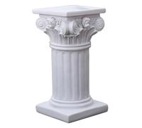 Colonnes grecques Statue en résine Petit pilier romain, Statue Résine Pièce maîtresse - Décorations de table Pièce maîtresse, colonne romaine blanche, sculpture en pilier grec, dîner, vacances