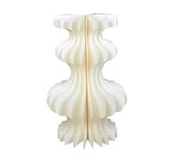 Colonnes Pliables en Papier pour Le Stand des gâte Lot de 3 présentoirs cylindriques Ronds sur Pied(30 * 100cm)