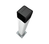 Colonnette en aluminium anodisé naturel H0,5m CAME DOC-L