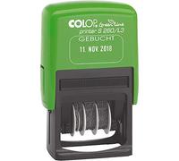 COLOP 127789 Tampon dateur « Green Line » Printer S260/L3 « GebUCHT »