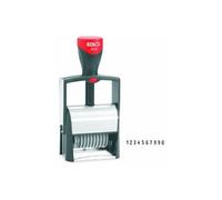 Colop 2010 tampo auto-encreur numéroteur en métal noir s2010 Noir G