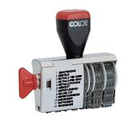 Colop cachet à formules avec date formules: beantwoord, besteld, betaald per bank, betaald per giro, beta Lot de 1Unité(s)