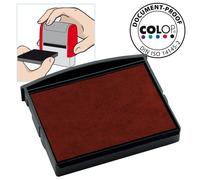Colop Cassette d'encre E2100 pour timbre dateur 2100 et 2160 - Rouge - Lot de 2