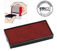 Colop Cassette d'encre PRINTER 40 - Rouge - Lot de 2