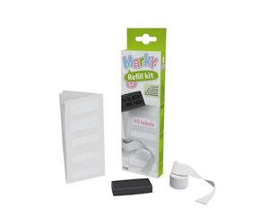 COLOP - COLOP 3 en 1 DIY Marky Recharge avec Noir Encre Tampon Complet Trousse - 1 Ensemble