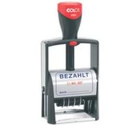 colop colop datumstempel classic 2660/l bezahlt noir Noir G