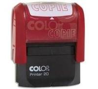 Colop copie timbre à encrage automatique empreinte rouge 38x14 mm 100655 G