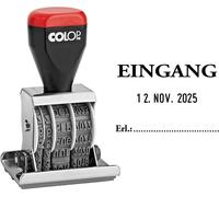 COLOP Dateur 04060 L1 "ENTRÉE" avec plaque de texte