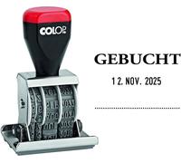 COLOP Dateur 04060 L3 "BOUCHT" avec plaque de texte