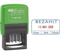 COLOP Dateur "Green Line" Printer S260/L2 "BEZAHLT" (payé)