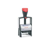 COLOP 2660 Tampon dateur avec texte en allemand Bleu/rouge