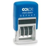 Colop 105207 Tampon dateur S160 avec texte faxées avec empreinte bicolore