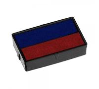 COLOP E/10/2 Bloc de rechange Bleu/rouge
