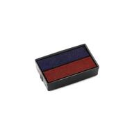 Colop Recharges pré-encrées E/10/2 – Pack de 2 – Bleu/Rouge – 990097