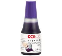 Colop 801 ink pad stamp qualité de leau haut basé 25 réf violet ml 55002370 819804