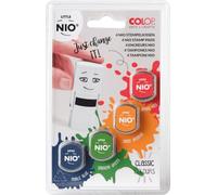 Colop – Encreurs Little Nio Glorex 6 2248 125 – Lot de 4 Classic 20 x 25 mm