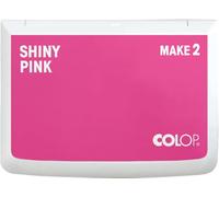 COLOP Make 2 - Tampon encreur rose brillant - 70 x 110 mm - Pour tampon manuel traditionnel et tampon créatif