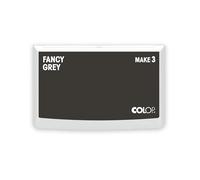 COLOP Make 3 - Tampon encreur Fancy Grey - 90 x 160 mm - Pour tampon manuel traditionnel et tampon créatif