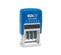 Colop mini-dater 160/L1 Tampon dateur 25 x 12 mm (l x H) bleu