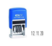 Colop Mini-Dater S 120 Tampon Auto-Encreur Date 4 Mm Poignée Bleue