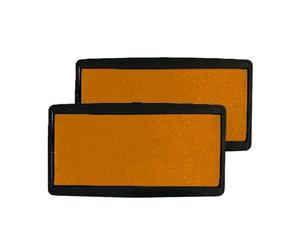 COLOP NIO coussin encreur de rechange, paquet de 2 coussins encreurs, shiny orange