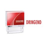 COLOP Printer 20 Tampons texte Urgent, impression rouge, prêt à l'emploi, jusqu'à 5000 impressions