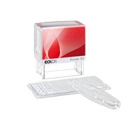 Colop Printer 30/2 Tampon auto-encreur à monter avec cassette d'encrage 5 lignes 47 x 18 mm Noir