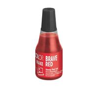 COLOP Recharge d'encre pour tampon encreur MAKE - 25 ml - Brave Red