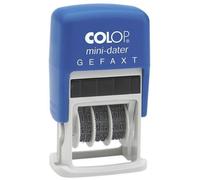 COLOP® S160L4 Mini-Dater - Dateur + texte GEFAXT