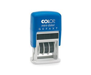 Colop S160L4 Tampon dateur et d'Exploitation vacances Tampon encreur Date elbst färber faxées