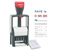 Colop Tampon dateur Classic Line 2160/RL - Bicolore - 4 formules