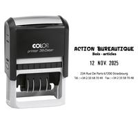 Colop Tampon dateur personnalisable Printer 38 D - 5 lignes