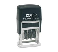 COLOP Tampon dateur S160 Tampon dateur avec texte "RECU le", Empreinte bicolore rouge bleu