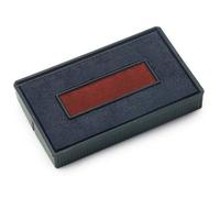 COLOP Tampon encreur de rechange E/200/2 bleu/rouge pack de 2 pièces