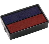 COLOP tampon encreur E/10/2 107123 bleu/rouge