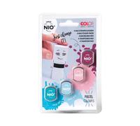 COLOP Tampon encreur LITTLE NIO E/R17 Couleurs pastel 4 pcs
