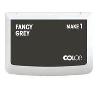 COLOP Tampon encreur MAKE 1 fancy grey 50 x 90 mm, pour tampon manuel traditionnel