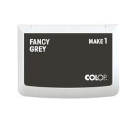 COLOP Tampon encreur MAKE 1 gris fancy 50 x 90 mm, tampon pour tampon manuel traditionnel
