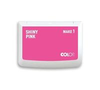 COLOP Tampon encreur MAKE 1 rose brillant, 50 x 90 mm, pour tampon manuel traditionnel et tampon créatif