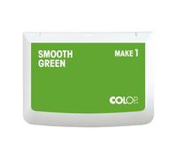 COLOP Tampon encreur MAKE 1 smooth green 50 x 90 mm Tampon encreur pour tampon manuel traditionnel
