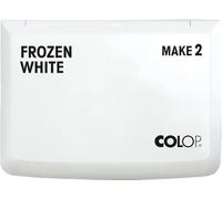 COLOP Tampon encreur Make 2 Frozen white, 70 x 110 mm pour tampon manuel traditionnel