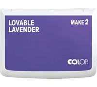 COLOP Tampon encreur MAKE 2 Lovable Lavander, 70 x 110 mm, pour tampon manuel traditionnel
